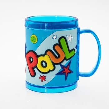 H&H 03873010062 Kinderbecher - Namensbecher, Kunststoff, Mehrfarbig