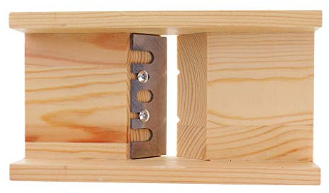 Tubayia Holz Seifenhobel Cutter Handgemachte Seifenschneider für Seife Schneiden Herstellen