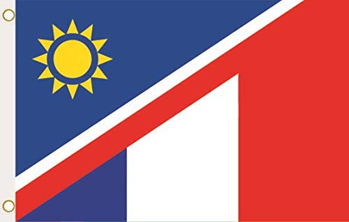 U24 Flagge Fahne Namibia-Frankreich 90 x 150 cm