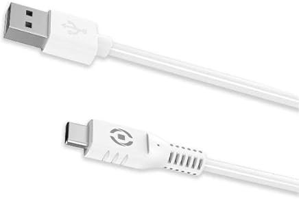 Celly USB-CWH cavo USB 1 m USB A USB C Bianco