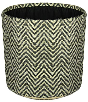 Mohil Decor Large Woven Jute Storage Basket, Laundry Basket Organizer for Toys, Blanket, Clothes, Towels, Gifts | Gift Basket 12X12 Inches (Fire)