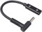 KVSERT Cable adaptador USB tipo C hembra a HP4506 de 90°, convertidor CC de enchufe de 4,5 x 3,0 mm con chip de sensor PD para portátil