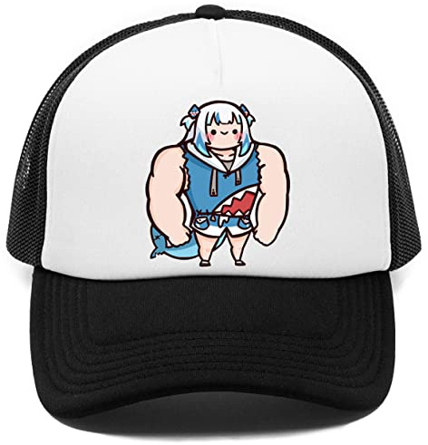 Vendax Macho Gawr Gura Hololive Baseball Rapper Cap Baseball Rapper Cap