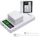 SLODA Camera Batteria 2-Pack Sostituzione per Arlo Pro/Pro2 VMA4400 A-1B,Doppio LCD Adattatore Caricabatterie per Arlo Pro, Pro2 Sicurezza Batteria Ricaricabile