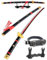 Cold Blade Anime Sword – 104,1 cm Anime Katana Replik mit Gürtel und Ständer – Schwarzes Yama Enma Schwert mit authentischem Design