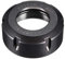 ER20(M25*1.5P) Black Clamping Nut for ER CNC Lathe Metal Collet Nut Plunge Router Parts, ER11 ER16 ER20 ER25 ER32 ER40, for Milling Engraving Machine Chuck Holder Lathe