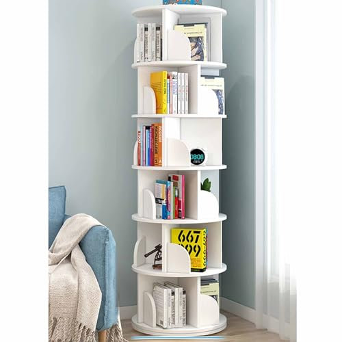 Utility Book Organizer Shelves, Ladder Desktop Shelf, Tall Wood Book Storage Rack For CDs/Movies/Books, For Bedroom, Home Office, Kitchen, For Office Home School Shelf Display For Cd/Magazine ( Color
