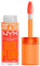 NYX Professional Makeup Laque à Lèvres Repulpante, Couleur Intense, Hautement Pigmentée, Fini Ultra-Brillant, À l'Huile de Gingembre, Vegan, Duck Plump, Teinte : Peach Out