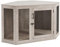 Corner Dog Crate Furniture Decorative Dog Kennel Rustic Heavy Duty Dog Crate Furniture Dog Kennel Indoor TV Stand Chew-Resistant for Small/Medium/Large Dog for Limited Room. ( Color : Grey , Size : 11