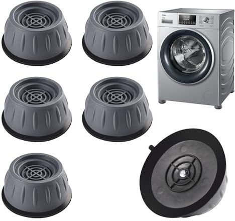 4 almohadillas de goma antideslizantes para lavadora, con cancelación de golpes y ruido, antivibración, vibración antideslizante, almohadillas de goma para secadora, lavadora, lavavajillas
