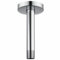 Voolan Duscharm mit Flansch, Deckenmontiertes festes Duschrohr, Gerader Ersatzarm für Regendusche im Badezimmer, Universalanschluss 1/2 NPT (15cm, Rund)