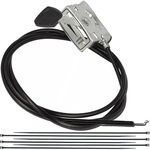 ZAMDOE Universal Throttle Lever 60 Rigid Cable Control Switch Lever for Howard Rotavator 200 Fitted for Briggs Stratton for Kohler 300 350 352 for Kubota Engine for Many Lawnmower Trimmers