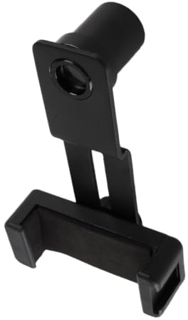 Adattatore per Smartphone con Lente per Microscopio, Adattatore per Fotocamera per Cellulare con Oculare 12,5X, Adattatore per Fotocamera per Smartphone per Tubo Oculare per