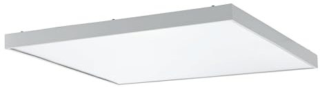 EGLO LED Panel Piglionasso, Deckenlampe quadratisch, Küchenlampe, Bürolampe, Deckenleuchte neutralweiß, L x B 59,5 cm
