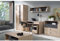 Jugendzimmer-Set mit Kleiderschrank, Schreibtisch &Kommode in Eiche, modern 6-teilig