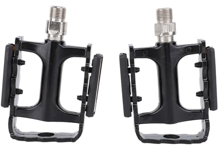 Universelle Straßenpedale |Fahrradpedale aus Aluminiumlegierung mit DU-Lagern |Leichte Pedale für Straße/Berg/Pendler |2er-Pack stabile Pedale