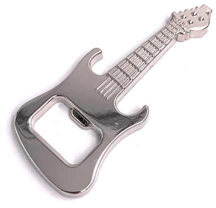 H-Customs Gitarre Geige Violine Schlüsselanhänger Saiteninstrument E-Gitarre Musikinstrument Akustische Gitarre Flaschenöffner Bieröffner Kapselheber Alltagsnutzen Praktische Werkzeug