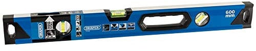 Draper 75102 Side View Box Section Level, 600mm Length , Blue