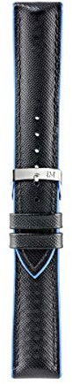 Morellato Unisex Uhrenarmband Sport Kollektion Modern Boxen Kautschuk Leder Schwarz 22mm Band A01X4762797, Schwarz, 22 mm, Schleifenband