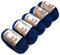 5-Pack Alpaka Wolle Petrolblau 100% Baby Alpaka 5x50g