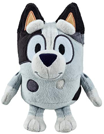 Bluey Friends 13027 Muffin 16,5 cm hoch, Plüsch, weich und kuschelig, mehrfarbig, 20,3 cm