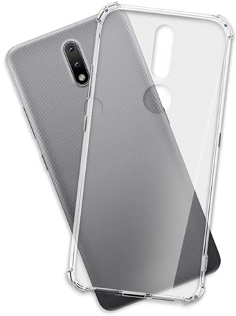 mtb more energy® Case Soft Armor kompatibel mit Nokia 2.4 (6.5'') - Anti Shock Verstärkung - 1,5mm TPU - Schutz-Hülle Cover Tasche Handyhülle