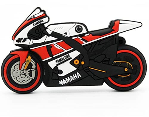 Dessin animé Moto clé USB 64 Go Lecteur de Pouce 32 Go 16 Go 4 Go capacité réelle bâton de mémoire Moto Stylo Lecteur Belle clé USB