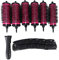 Pyatofyy 6 Teile/Satz 3 Größen Abnehmbarer Locken Wickler Pinsel mit Positionierungs Klammern Keramik Locken Wickler Kamm Friseur