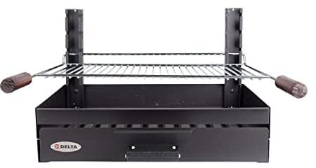 I LOVE BBQ - Barbecues à Charbon, encastrés - Barbecue à Poser 6/8 Couverts - Ensemble grillades - Dimensions : 59 x 55 x 41cm, 647417, Nc