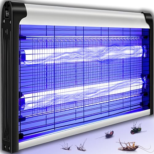 Retoo Lampada Antizanzare Electtrica UV 20W, antiparassitario perfetto contro mosche, zanzare, tarme della cucina, tarme alimentari, insetti, veloce e privo di sostanze chimiche,