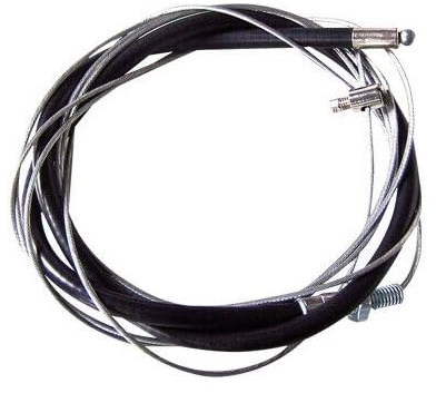 Dieffematic 140402 Cavo e Guaina per Sblocco Motore Serranda - Ricambio Universale Acciaio con Fermo, 4,5 Metri