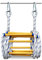 PHONME 3m 5m 8m 10m 15m 20m Strickleiter Feuerleiter Fluchtleiter Rettungsleiter Notleiter Mehrzweckleiter Feuerleiter Tragfähigkeit bis zu 420 kg mit Haken Für Feuerleitern Und Balk(Size:8m)