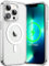 JETech Magnetic Case for iPhone 13 Pro 6.1-Inch Compatible with MagSafe Wireless Charging, Shockproof Phone Bumper Cover, Anti-Scratch Clear Back (Clear)