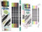 Online Calli.Twin Fresh, Double Line Pen, 5er Set & Calli.Brush Pastel, 5er Set Handlettering Brush-Pen, Pinsel-Stifte Set, Kalligraphie-Set, Pens mit Calligraphie-Spitze & Pinsel-Spitze