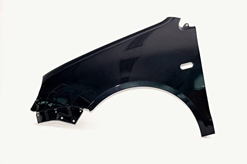 Gal Industrial Kotflügel kompatibel für VW Polo 9N IV 4 LC9Z Links Schwarz Vorderseite lackiert