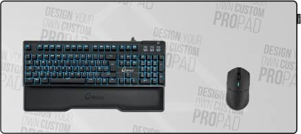 Custom Gaming Mauspad 32-140cm S-XXL produziert in Hamburg - Premium Qualität mit eigenem Foto - Mousepad selbst gestalten und Bedrucken Lassen diverse Größen (XXL - 900x400mm)