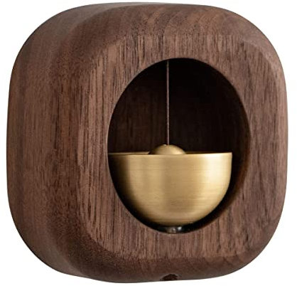 Dxcaicc Attached Doorbell for Kids Bedroom, Shopkeepers Bell for Door Opening, Wall Mounted Bells for Open Door Alert, Fridge Alarm Door Open, Decor Entry Doorbell, Zen Ringing, Creative Gift