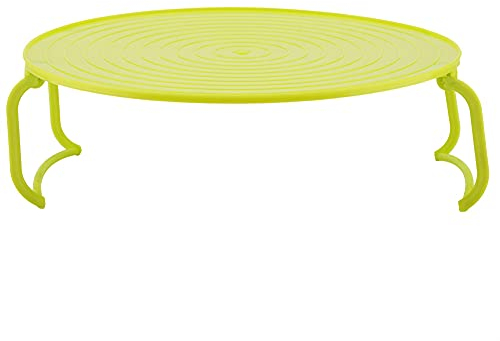Rejilla para Bandejas de Horno de Microondas Rejilla para Bandejas Multifuncional Rejilla para Bandejas de Cocción de Horno de Microondas de Plástico Multifuncional Rejilla para (Verde)