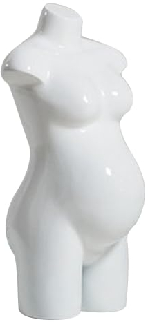 Schaufensterpuppe Schwangere Schaufensterpuppenform Anzeigen, Weibliches Dummy-Modell für Kleidung, Weibliche Kleiderform Puppentorso, Umstandspuppen-Schaufensterpuppen Stehen, Leicht zu Bewegen ( Col