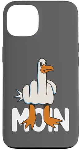 Hamburger Möwe Moin Mittelfinger Lustiges Hamburg Hülle für iPhone 13