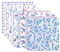 CC HOME 24 Blatt Lila Schmetterling Muster Scrapbook-Papier, 12 Designs Doppelseitig, 30 x 30 cm, Quadratisch, Kunsthandwerk und Dekoration