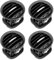 GEARMONSTER 4X Lüftungsgitter Abdeckung Klimaanlage Lüftungsdüse Lüftungsgitter Kompatibel Mit Opel ADAM ab 2013, für Opel CORSA D 2007-2015 13417363 2201099