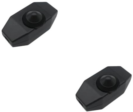HOMSFOU 2St rotierend für Lampe - Dimmer schalten Glühbirnen Lichtdimmerschalter Austausch des Lampenknopfes