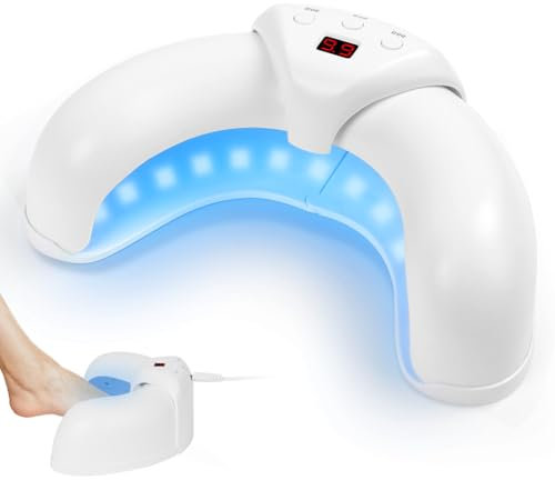 ACWOO Nail Fungus Laser Device for Multiple & Fingernails, Toenail Fungus Treatment with 905nm Infrared Light + 470nm Blue Light, Toe Nail Fungal Treatment at Home for Damaged and Discolored Nails