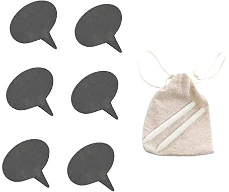 SHOWERORO 1satz Cake Toppers Und Cheese Labels Mit Stiften Praktische Dekoration Für Desserts Für Partys Und Feierlichkeiten Baumwolltasche