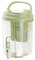 Folpus Dispensador de bebidas heladas con espiga, dispensador de bebidas, para refrigerador 2L jarra de agua fría tetera fría con grifo para barra de, Verde