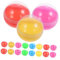 Yardwe 60pcs En Plastique Vides De Distributeurs Automatiques Party Favorise Les Petites Boules De Surprise De Surprise Jouet Remplies Pour Les Bonbons Et Les