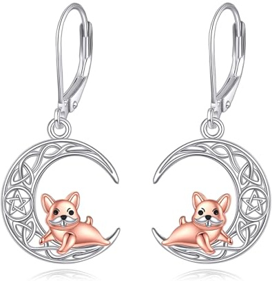JERELI Tierohrringe für Damen 925er Sterlingsilber Tierohrringe Schmuckgeschenk für Damen