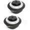 2 Pièces AutoCut C6-2 Tête pour Stihl Débroussailleuse, Tête de Coupe Universelle pour Stihl FS38, FS40, FS45, FS46, FS50, FSA60R