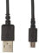 Kingfisher Technology - 2m Black USB Charger Charging Power and Data Sync Cable Adaptor (22AWG) Compatible with Sony Xperia X F5121 Phone